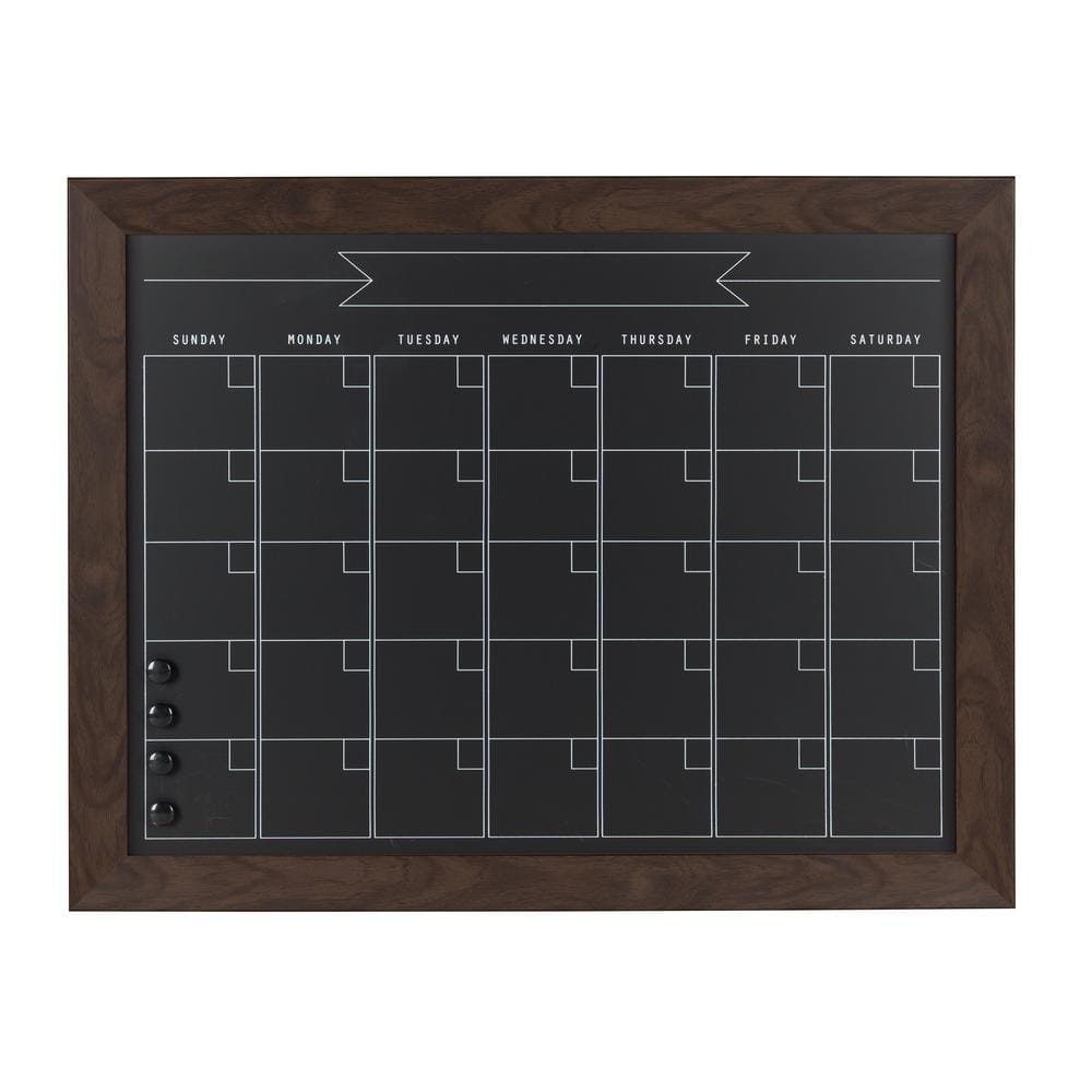 Beatrice Monthly Chalkboard Calendar Memo Board