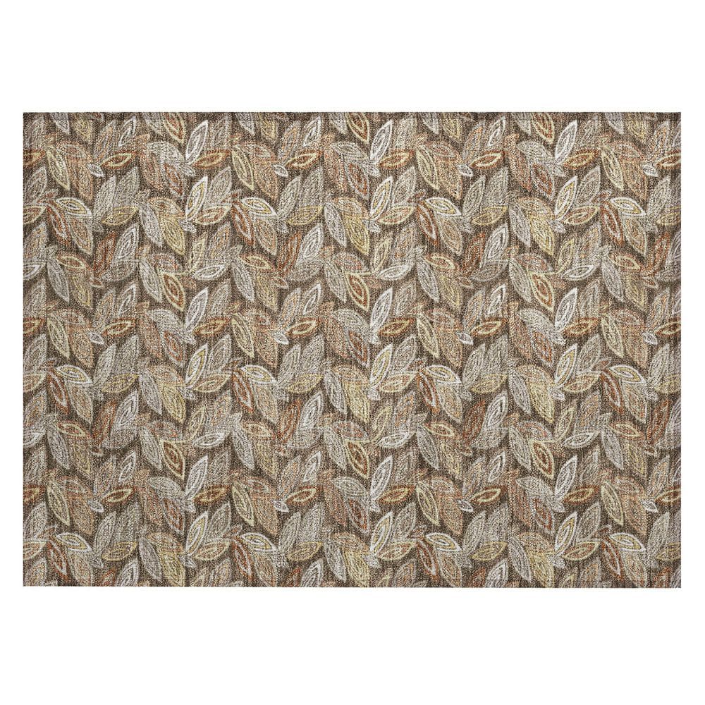 Chantille Machine Washable Indoor/Outdoor Abstract ACN2557 Chocolate 2 ft. x 3 ft. Accent Rug price history on PriceWatchPro