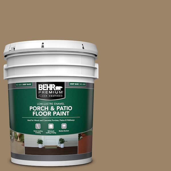 BEHR PREMIUM 5 gal. #PPU7-04 Collectible Low-Lustre Enamel Interior/Exterior Porch and Patio Floor Paint