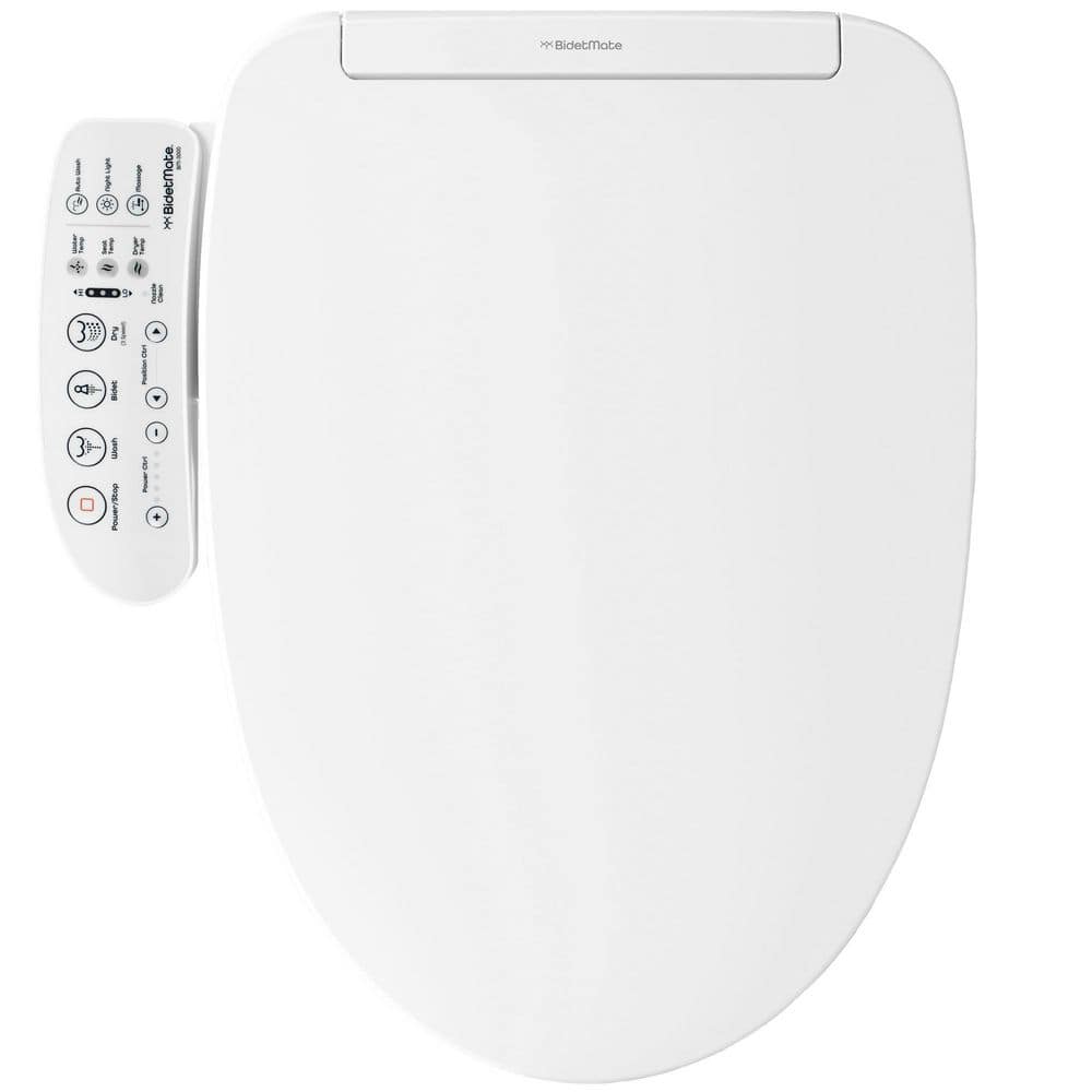 BIDETMATE 3000 Series Electric Bidet Seat for Elongated Toilets in