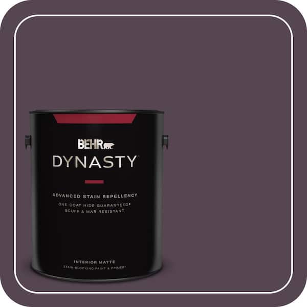 BEHR DYNASTY 1 gal. #680F-7 Baritone Matte Interior Stain-Blocking Paint & Primer