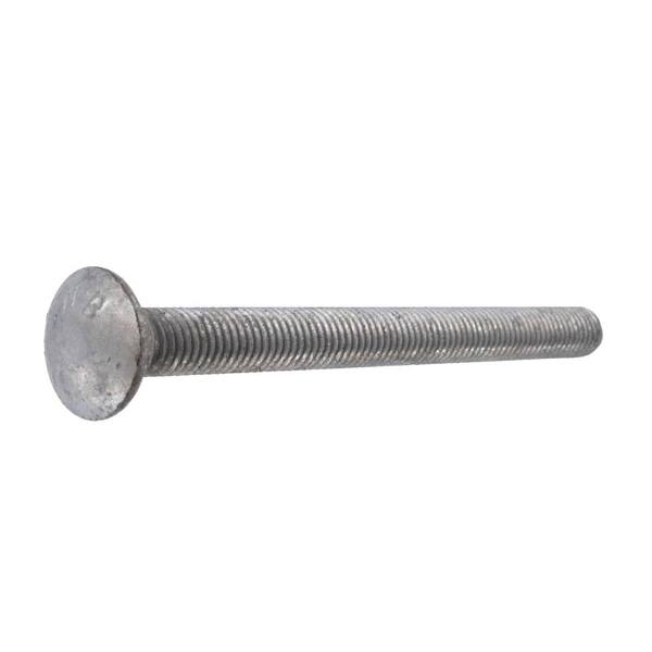 100-Pack 1/4" X 1-1/2" Galvanized Hex Lag Screws - Hillman Group Heavy Duty Bolts
