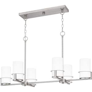 Seymour 6-Light Brushed Nickel Chandelier