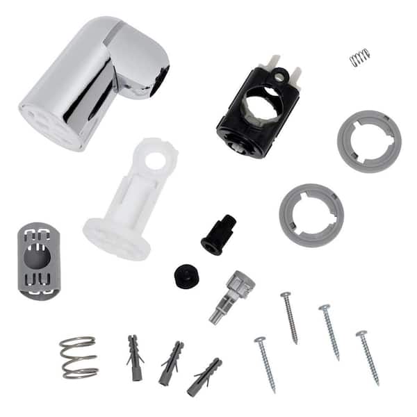 Shower Bar Support Bracket, Polished Chrome