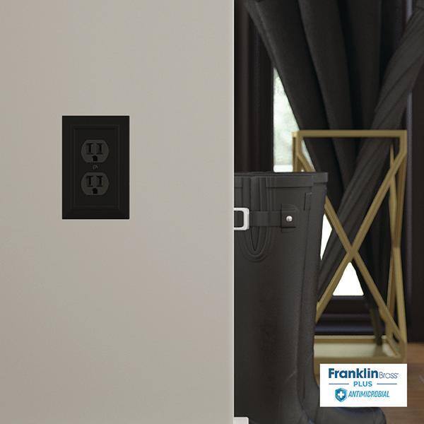 Classic 1-Gang Duplex Outlet Wall Plate