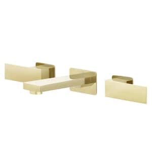 ZLINE Bliss Wall Mount Bath Faucet in Polished Gold (BLS-BFW-PG)