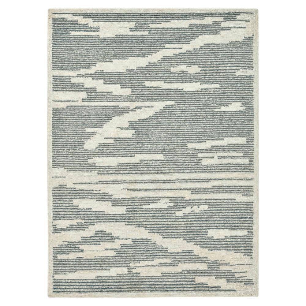 Amer Rugs Chicago 9 x 12 Gray Geometric Pattern Area Rug for High ...