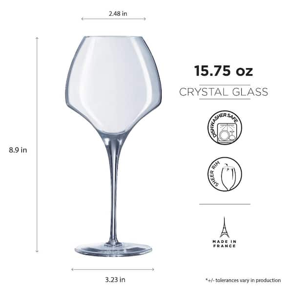 Chef & Sommelier Sequence Red White Wine Champagne Flute Crystal