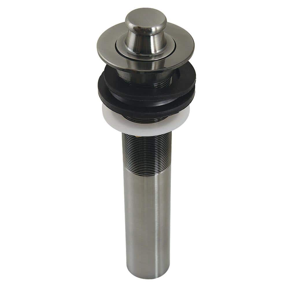 Fauceture 17-Gauge Lift and Turn Bathroom Sink Drain in Black Stainless with Overflow price history on PriceWatchPro