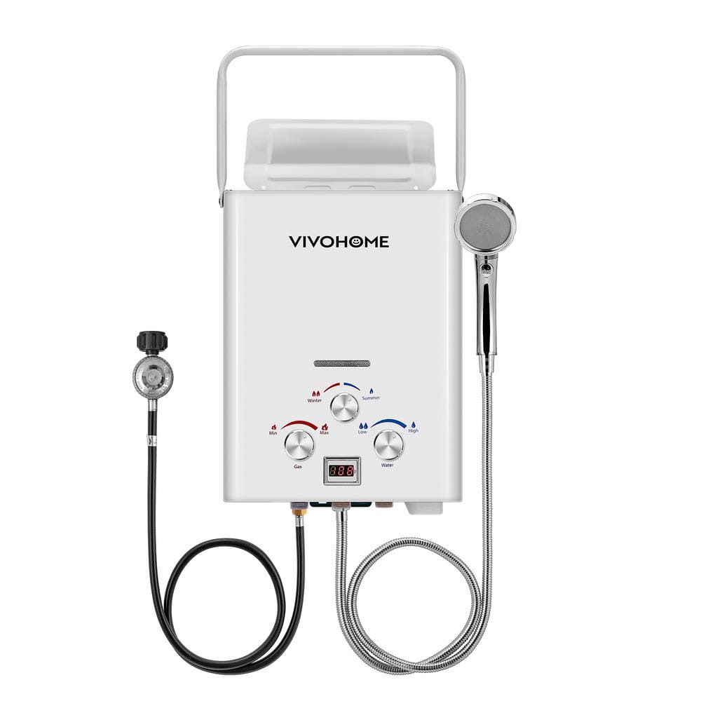 1.6 GPM 6L Portable Digital Display Propane Gas Tankless Water Heater price history on PriceWatchPro
