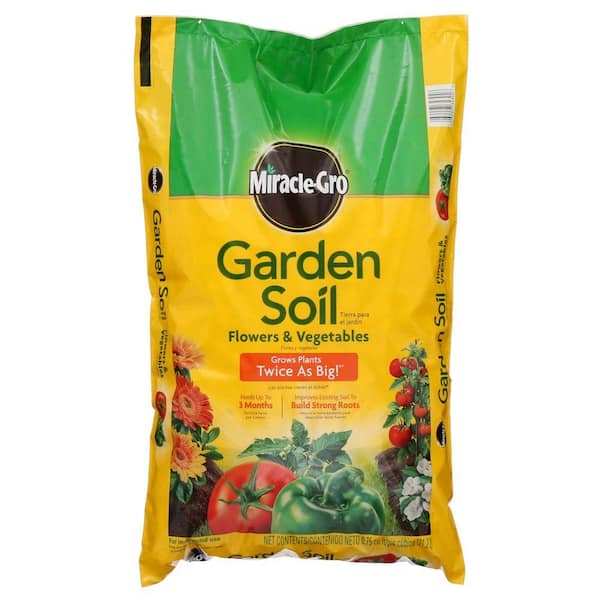 Miracle-Gro 0.75 cu. ft. Garden Soil for Flowers and Vegetables