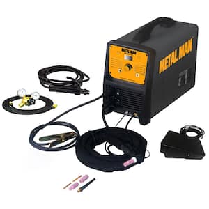 AC/DC TIG and Stick Welder with HF and Pulse with 6 ft. Gas Hose and Regulator