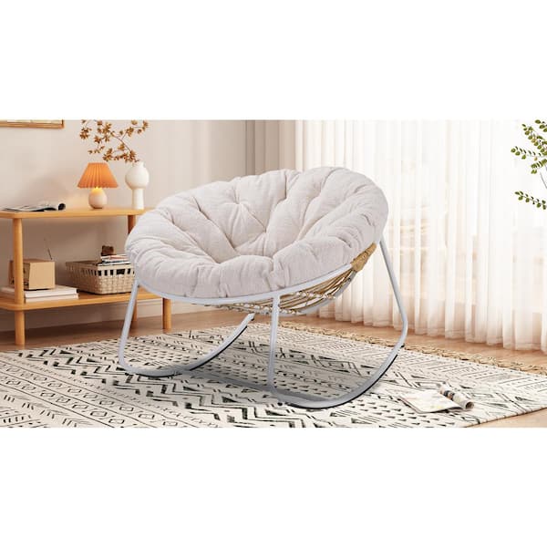 Metal frame rocking chair sale