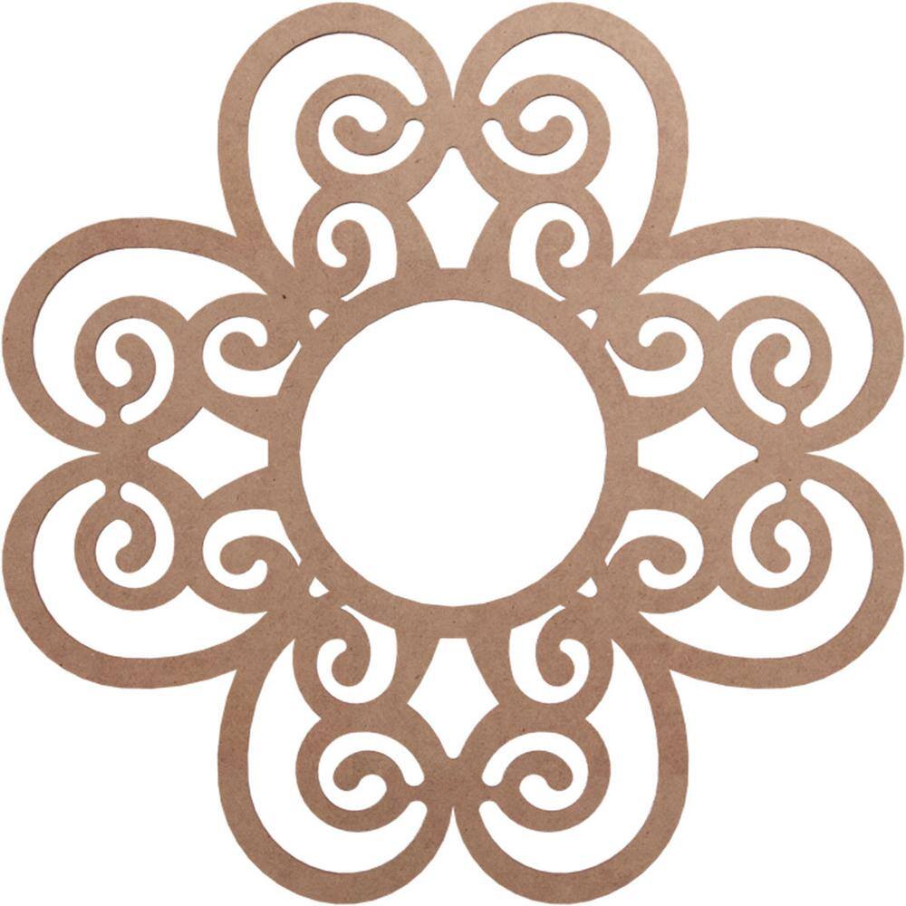 0.375 in. x 22 in. x 22 in. Wood Medallion Moulding price history on PriceWatchPro