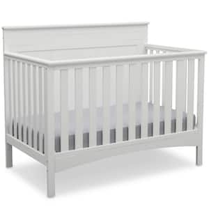 White Fancy 4-in-1 Convertible Crib
