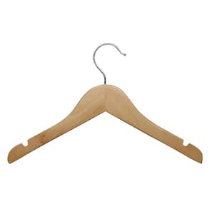 Children's Natural Top & Bottom Mix Wooden Hangers