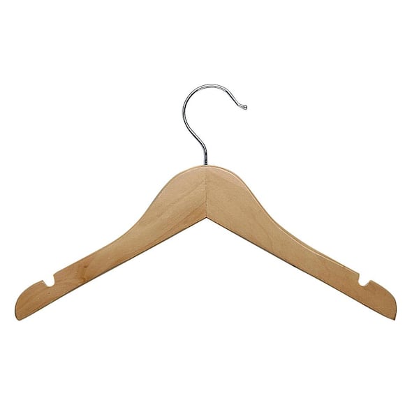 New Lot Of 30pc Premium Quality Wooden Pant Hanger Pant/Skirt Hanger W/Clips 