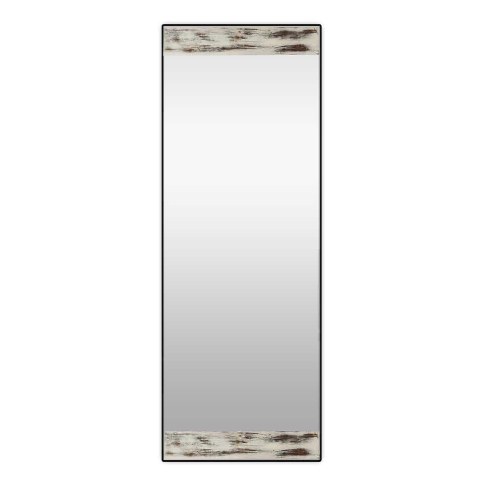 22 in. W x 65 in. H Rectangular Framed Mid-Century Modern Wall Bathroom Van