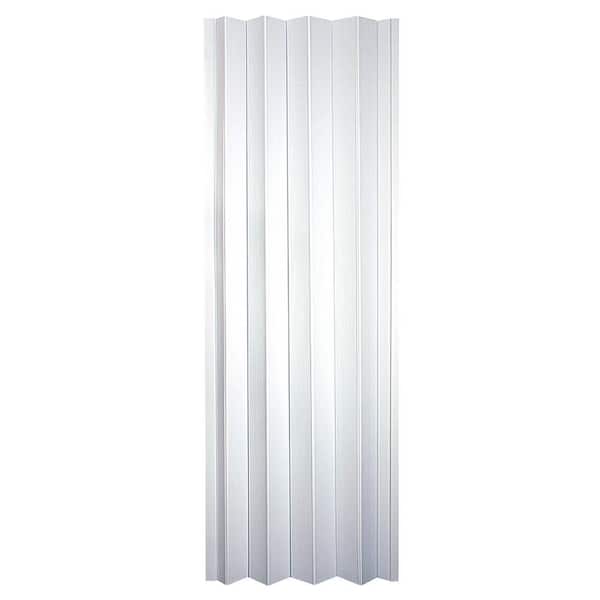Spectrum 48 in. x 96 in. Express One Vinyl Frost White Accordion Door