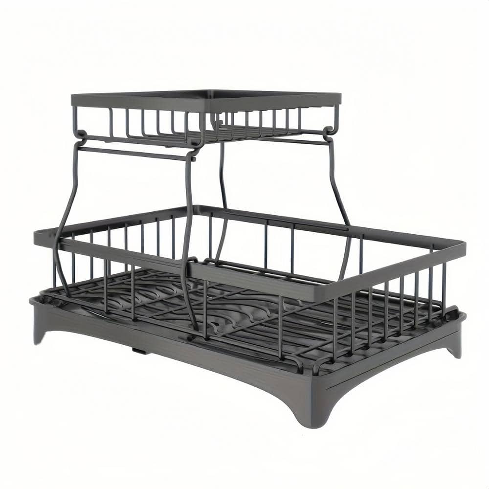 Detchanble Rack Have a question about Aoibox 2-Tier Dish Rack Drying Drainer with ...