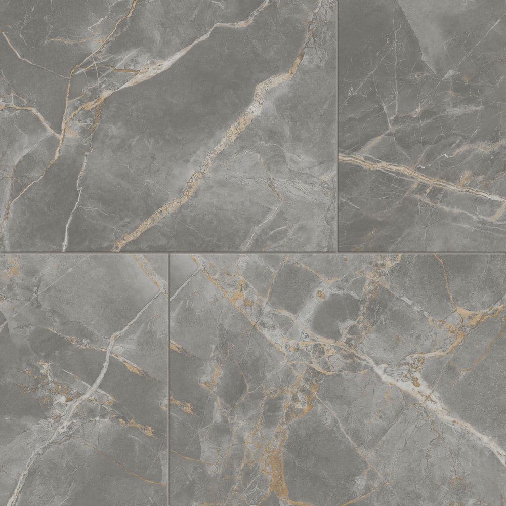 Impero Tuscan Gray Silk 24 in. x 48 in. Marble Look Porcelain Floor and Wall Tile (15.50 sq. ft./Case) price history on PriceWatchPro