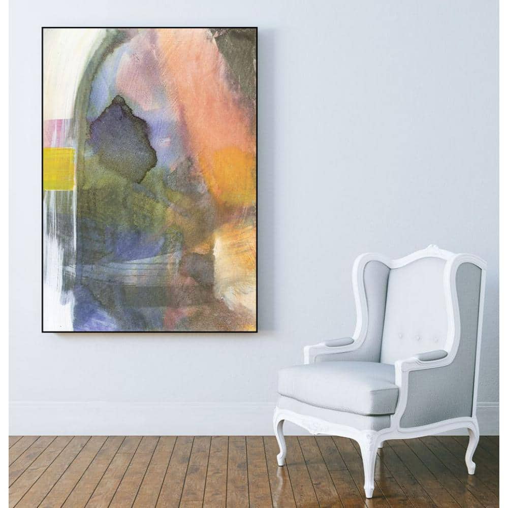 30 in. x 40 in. Entry Point by Jodi Fuchs Framed Wall Art
