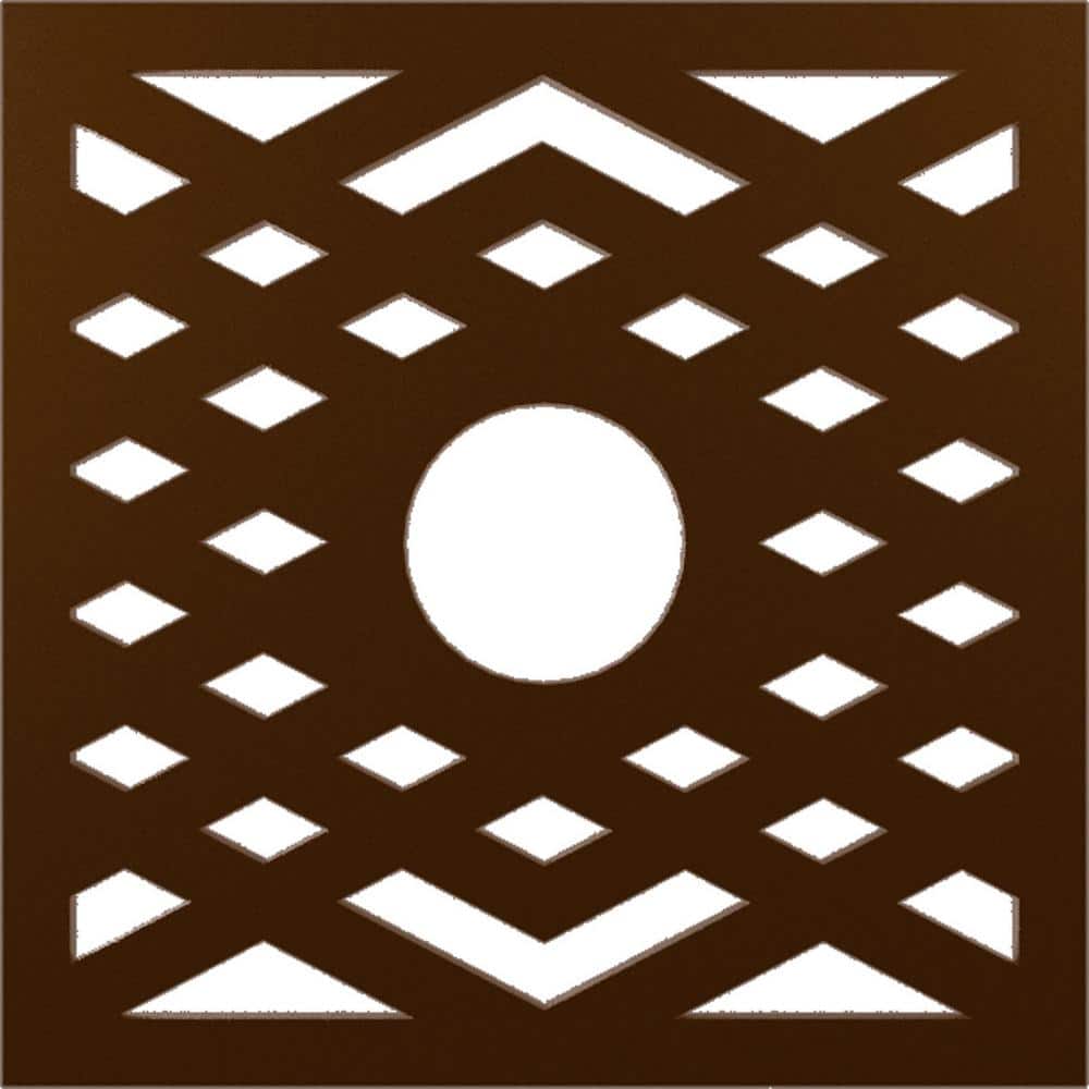 1/2 in. x 20 in. x 20 in. Chevron Architectural Grade PVC Peirced Ceiling Medallion price history on PriceWatchPro