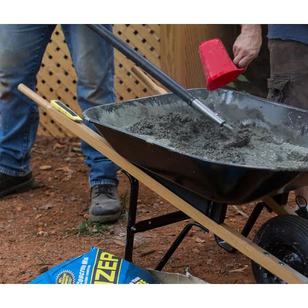 How to Make and Mix Portland Cement Stucco in a Wheelbarrow 