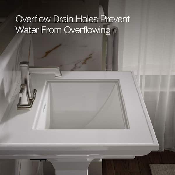KOHLER Memoirs Stately 24.5 in. x 4 in. Centerset Console