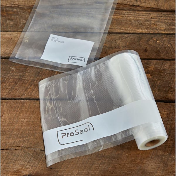 Professional Series ProSeal Vacuum Sealer Roll Bags, 11 x 18' Heavy Duty 3  Rolls, Meal Prep or Sous Vide, FDA Approved