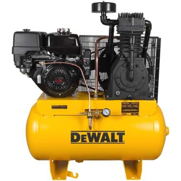 DEWALT 30 Gal. 2-Stage Portable Gas-Powered Truck Mount Air Compressor