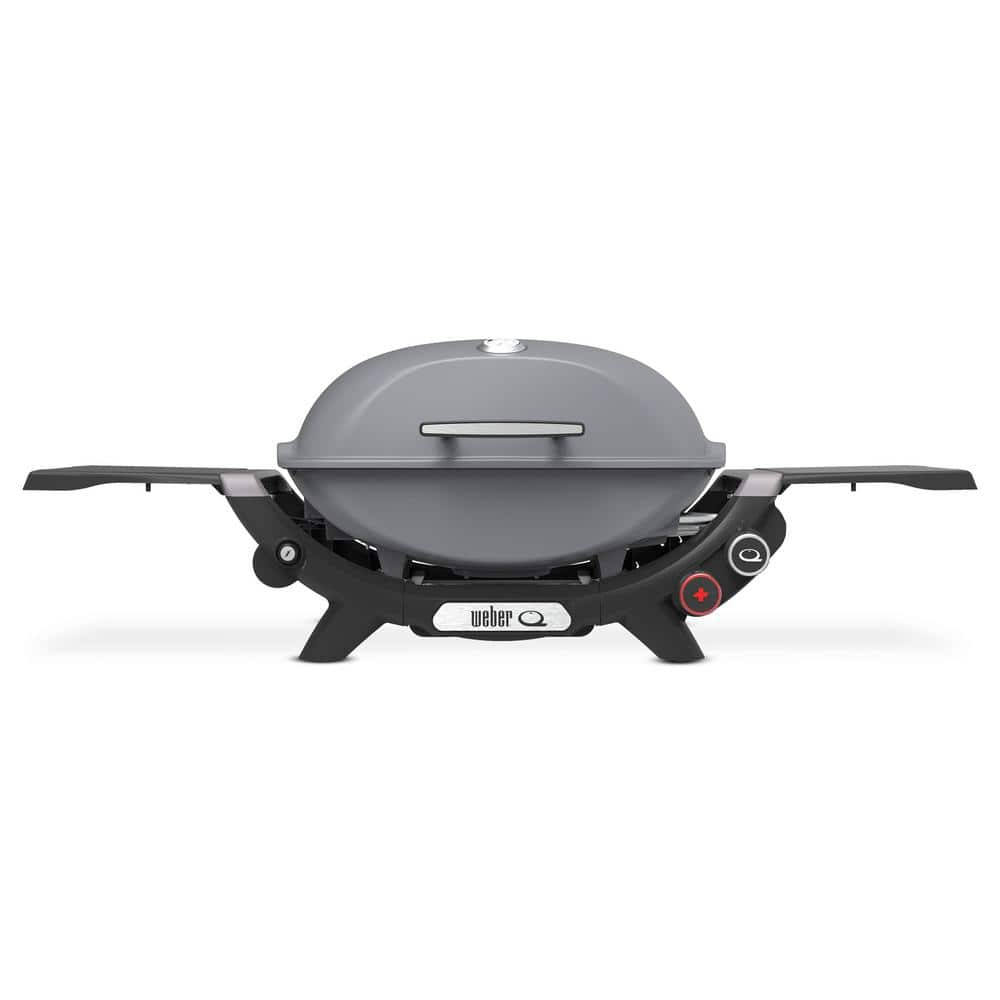 Weber Q 2800N+ Portable Liquid Propane Gas Grill in Smoke Grey