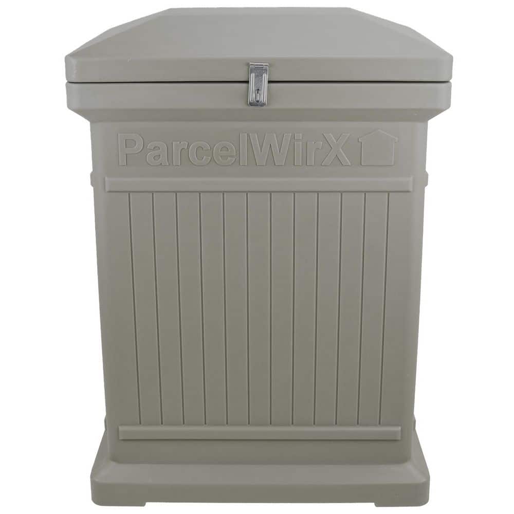 Prestige Pewter Lockable Plastic Package Delivery Box