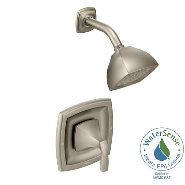 Voss Single-Handle 1-Spray Posi-Temp Tub and Shower Faucet Trim Kit with Valve in Brushed Nickel (Valve Included) Voss Single-Handle 1-Spray Posi-Temp Tub and Shower Faucet Trim Kit with Valve in Brushed Nickel (Valve Included)