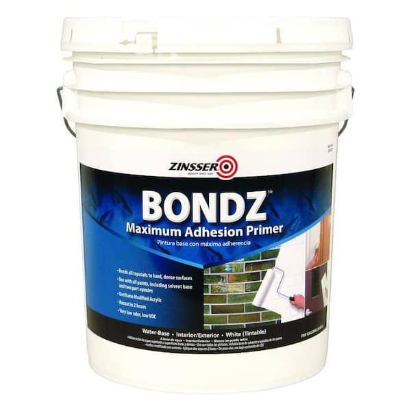 Zinsser BONDZ 5 gal. White Interior/Exterior Maximum Adhesion Primer