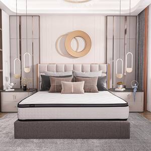 10 in. Medium Firm High Density Foam Euro Top King Mattress