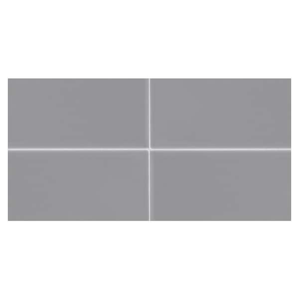 Daltile Restore Dove Gray 3 in. x 6 in. Glazed Ceramic Subway Tile