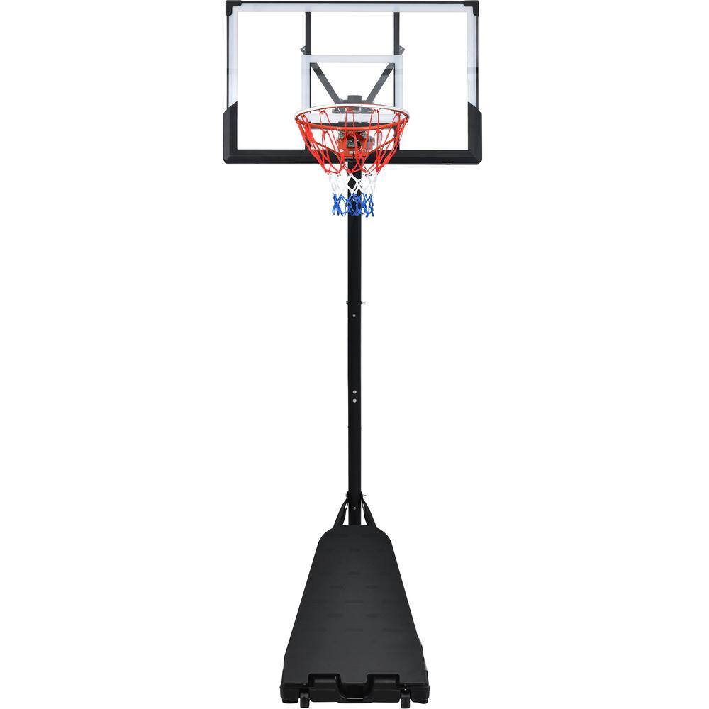 Portable Basketball Hoop System 8-10 ft. Height Adjustable for Youth Adults