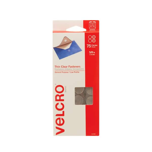 VELCRO 5/8 in. Sticky Back Coin Sets (75-Pack)