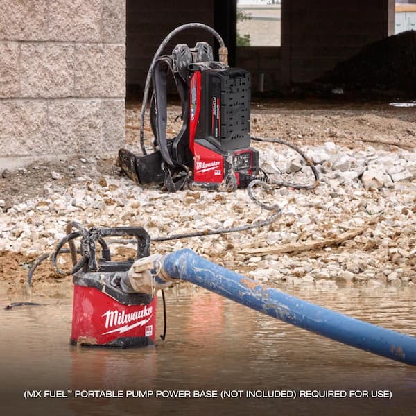 Milwaukee MX FUEL 1HP 2 in. Submersible Pump 49-50-1210 - The Home