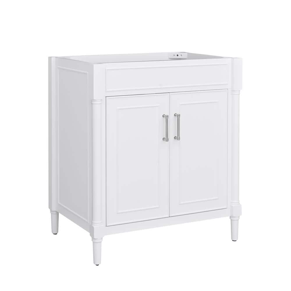Addison 30'' White Freestanding Single Bathroom Vanity Base