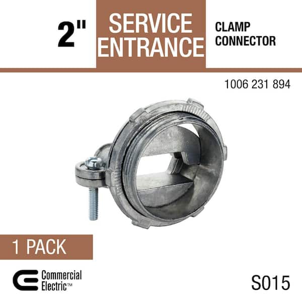 Commercial Electric - 2 in. Service Entrance (SE) Clamp Connector