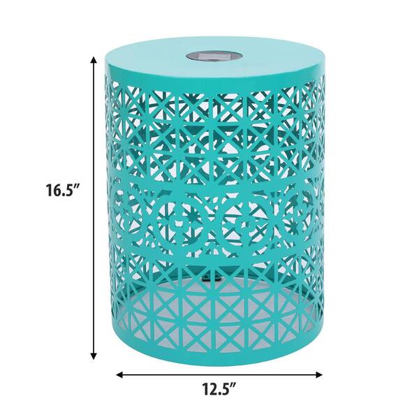 Amazon.com : Yaheetech Outdoor Side Table with Umbrella Hole