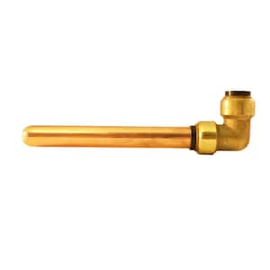 1/2 in. Copper Push-to-Connect x 8 in. 90-Degree Stub-Out Elbow