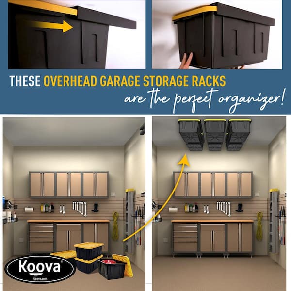 Koova Overhead Bin Rack System - 1 Set