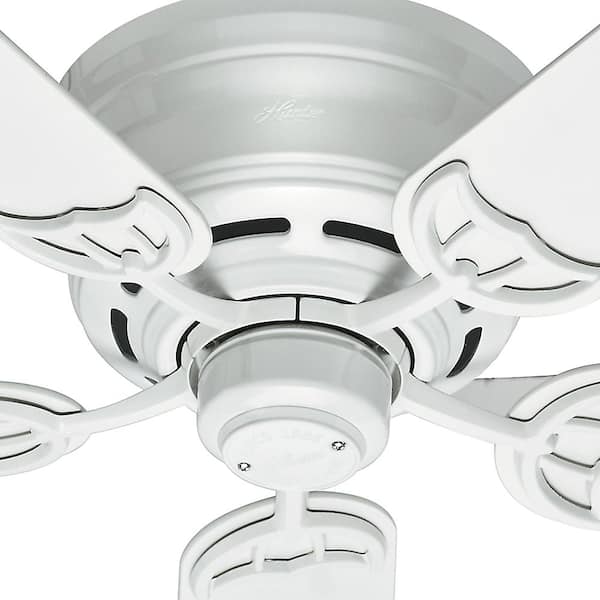 Hunter Low Profile Iii 52 In Indoor White Ceiling Fan 53069 The Home Depot - Low Profile Ceiling Fan No Light Home Depot Hunter Low Profile Iii 52 In Indoor White Ceiling Fan 53069 The Home Depot - Low Profile Ceiling Fan No Light Home Depot