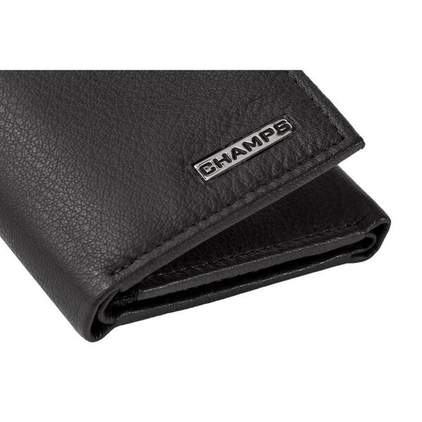 Gray Elephant Leather Wallet With Black Pueblo Interior - Grommet's  Leathercraft