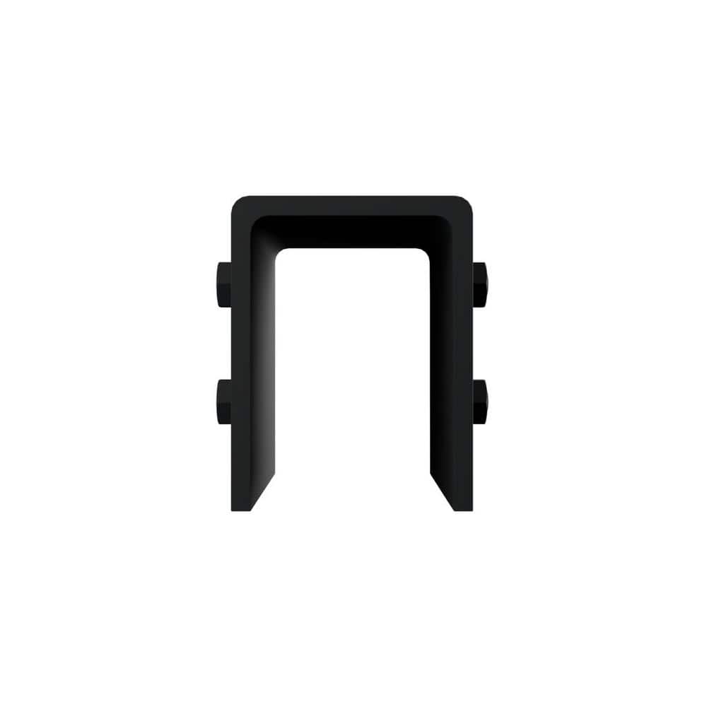 Black Smooth Faux Wood Beam Strap for Heritage Timber Beam