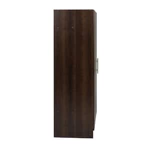 Wood Freestanding Garage Cabinet in Espresso (32 in. W x 65 in. H x 20 in. D)