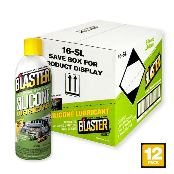 Blaster 11 oz. Industrial Strength Silicone Lubricant Spray (Pack of 2)